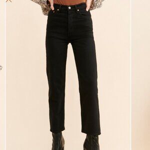 Levi's Ribcage Straight Ankle Jeans